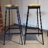 4 brutalist stools from 1950