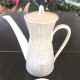 Rosenthal coffee set 2000, silk décor by Raymond Loewy and Latham design 50s