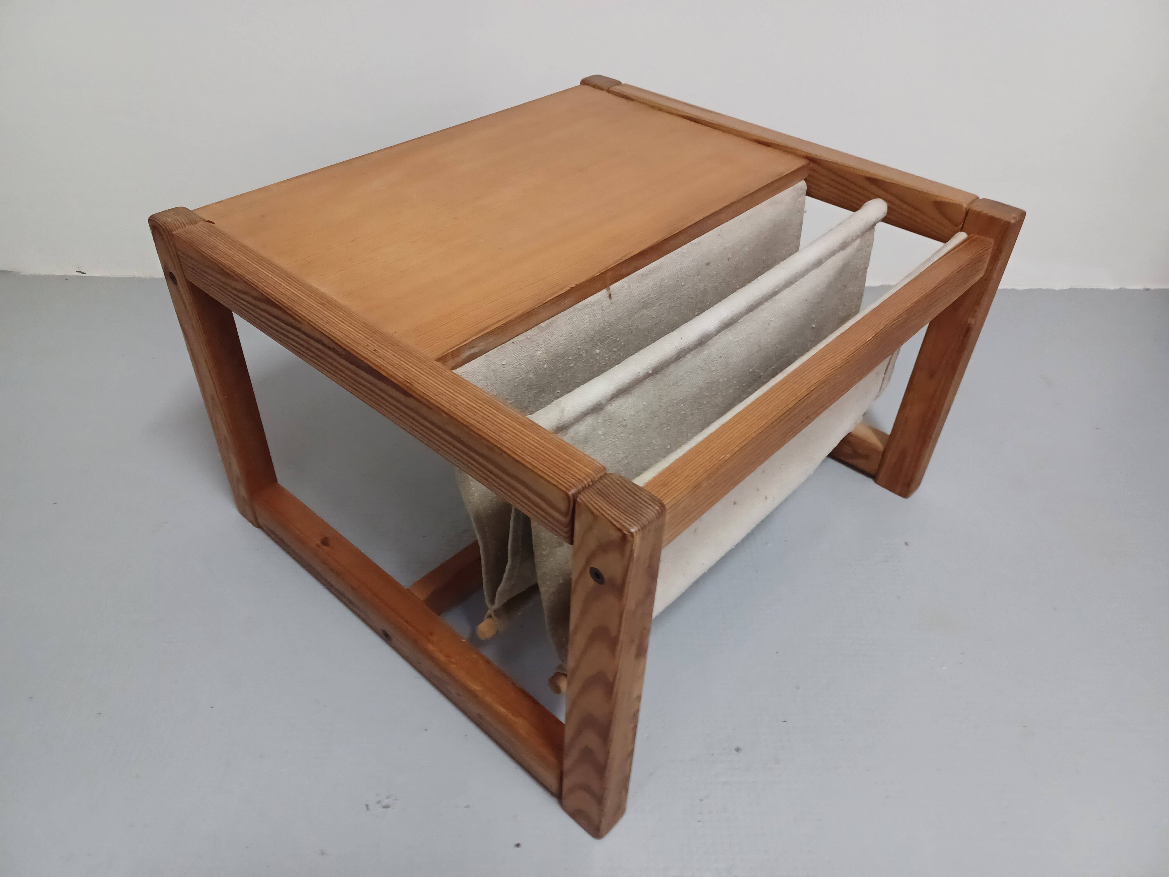 Coffee table, magazine rack, Karin Mobring, Ikea 70's