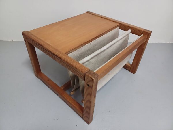 Table basse, porte revues,  Karin Mobring, Ikea 70's