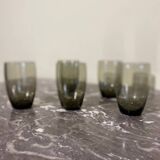Vintage smoked glass