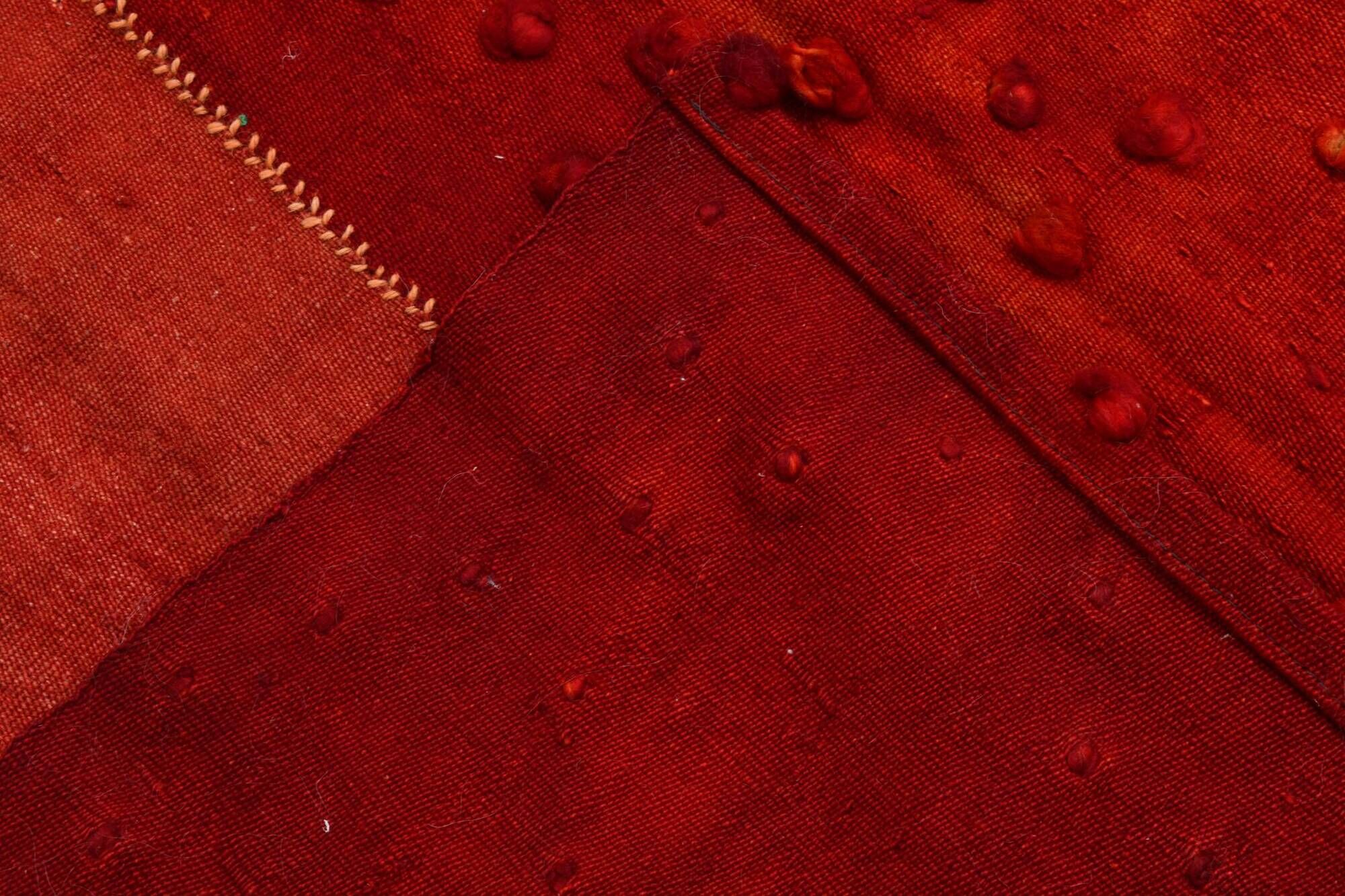 Turkish Vintage Anatolian Kilim Carpet, Shades Of Wine Red Boho Decor