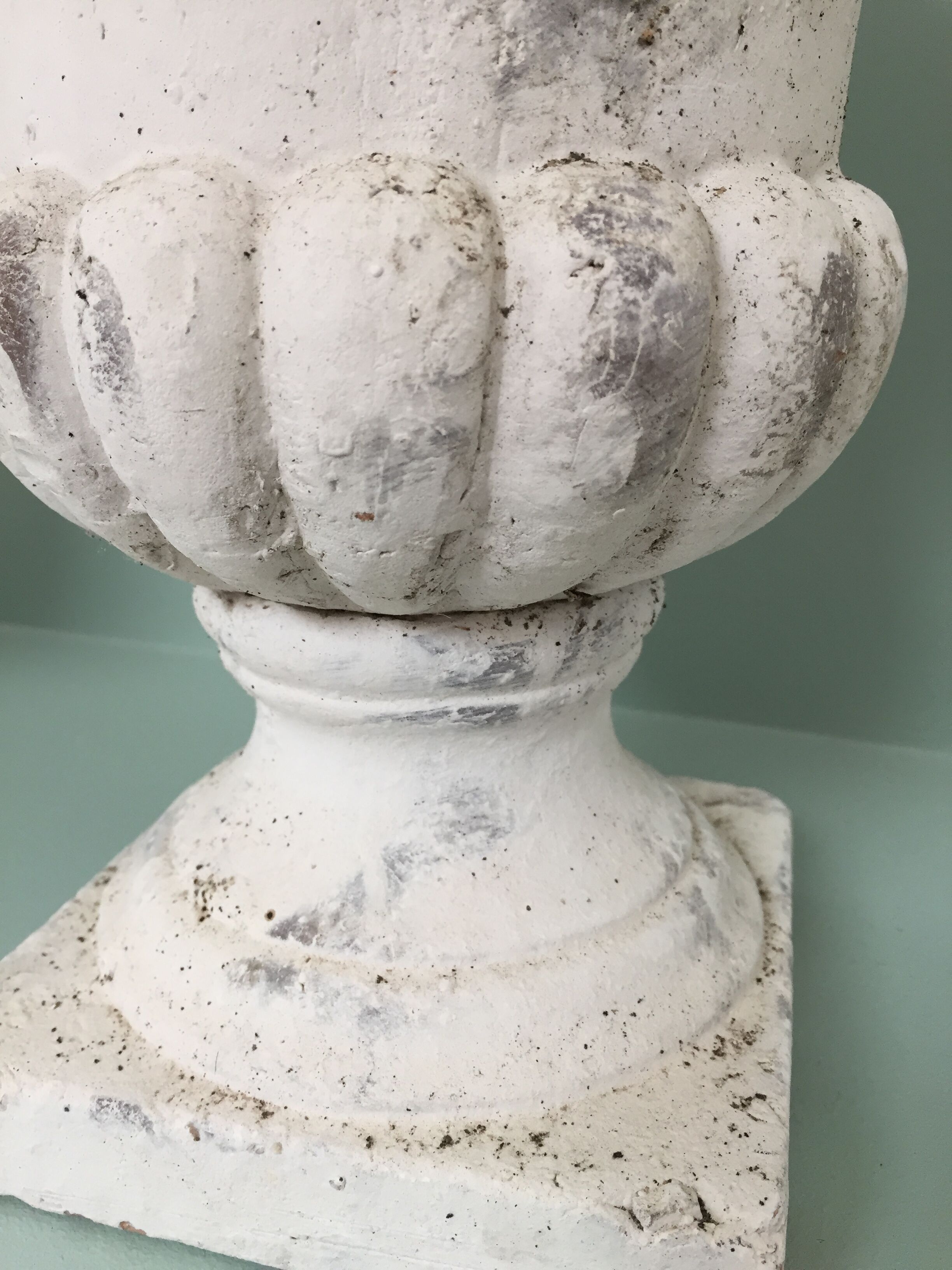 Pair of Medici vases, stone