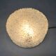 Mid-century recessed ceiling light with bubbled glass, Czechoslovakia, 1960s.