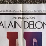 Affiche de cinéma originale, Le Gang avec Alain Delon et Maurice Barrier