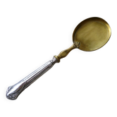 Old silver filled ice cream scoop