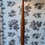 Cherry wood floor lamp