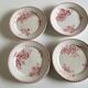 Set of 12 dinner plates of Sarreguemines land of iron décor Vega early 20th