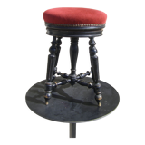 Tabouret de piano ancien, époque Napoléon III