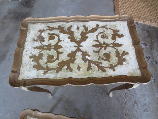 Baroque nesting tables