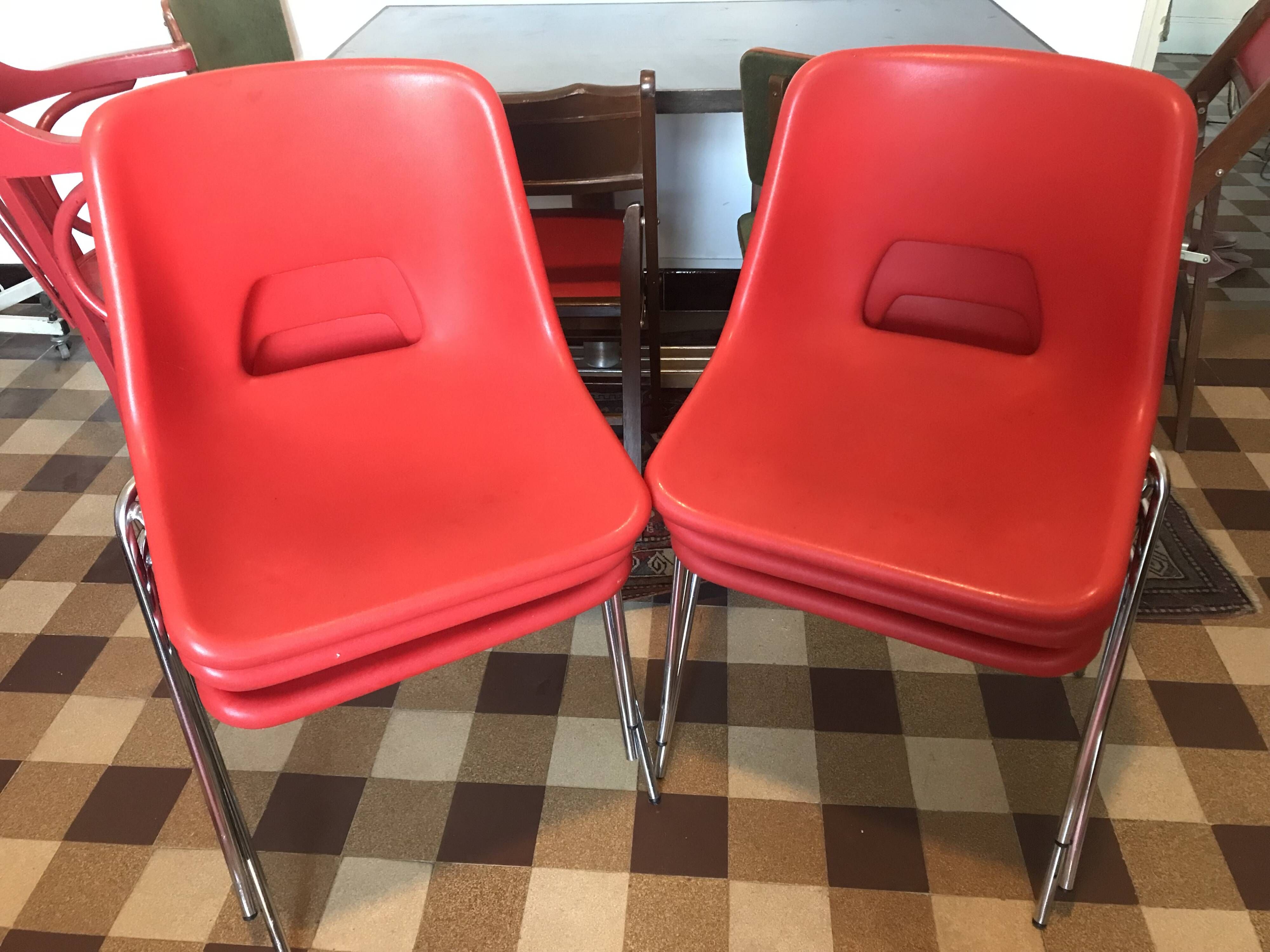 Chaises Järvi par Niels Gammelgaard, Ikea vintage