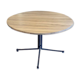 Steiner walnut tray dining table