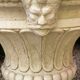 Jarre reconstituted head decorations, rings on handles
