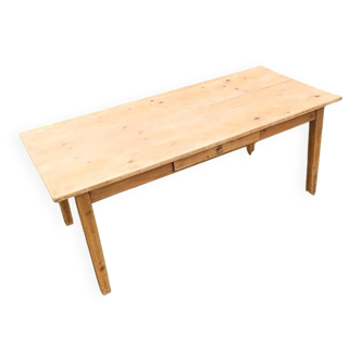 Vintage Farm Table in Pine - Chic Country Spirit - 180cm