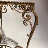Table basse vintage fer forgé -1940