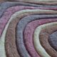 Mid-century wool rug, handmade, Poland, Europe, 1960s