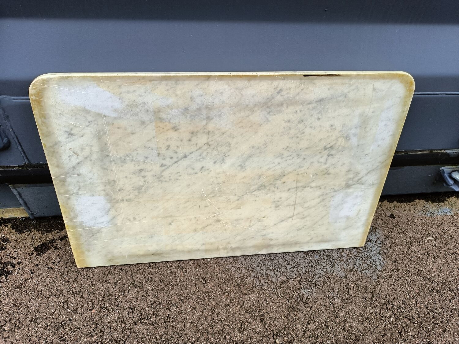 Chest of drawers style louis xvi marble top
