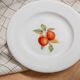 Set of 5 flat plates "Orchard"