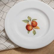 Set of 5 flat plates "Orchard"