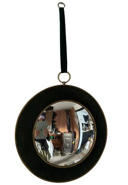 Miroir œil de sorcière des années 60