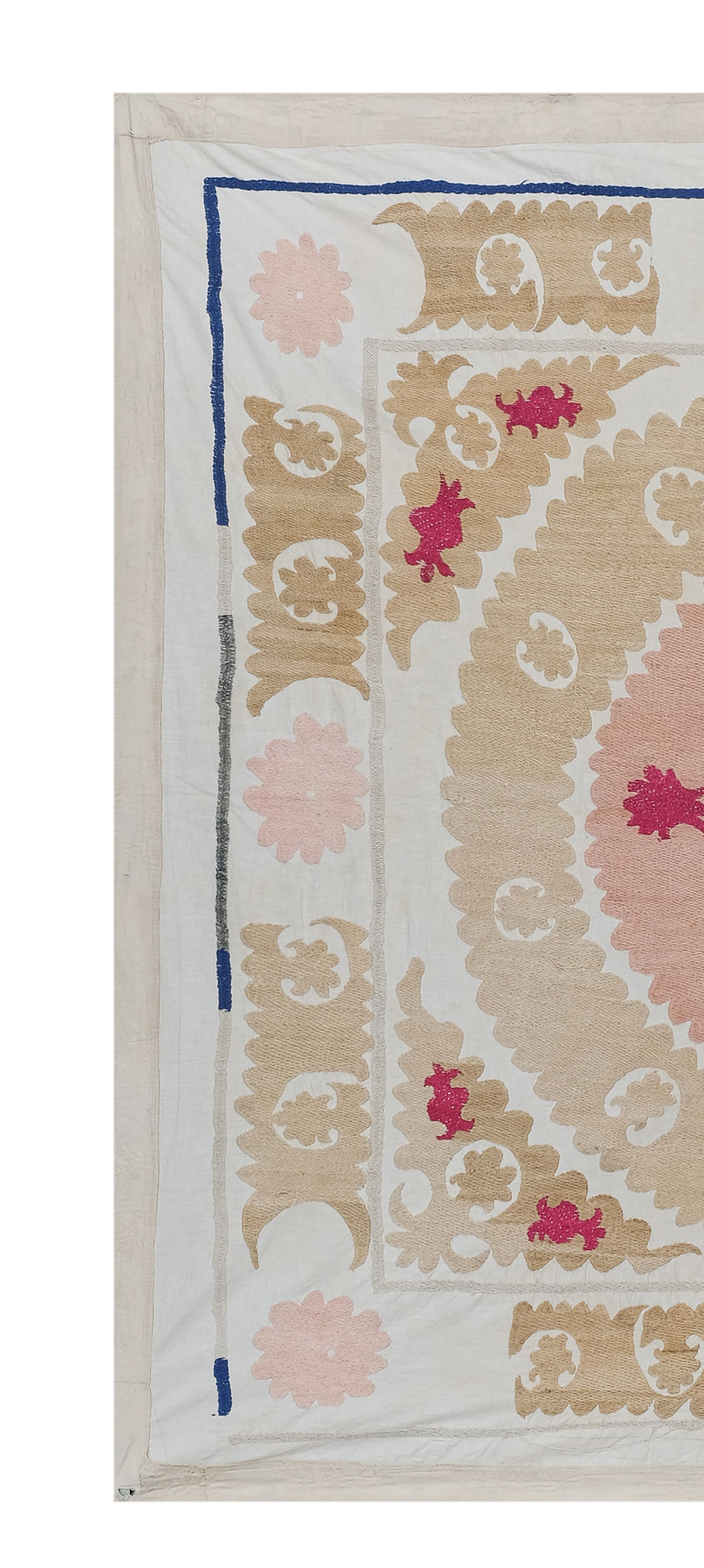 Hand-knotted rug Turkish vintage 137x140 cm