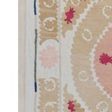 Hand-knotted rug Turkish vintage 137x140 cm