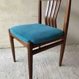 6 Scandinavian teak chairs 1960