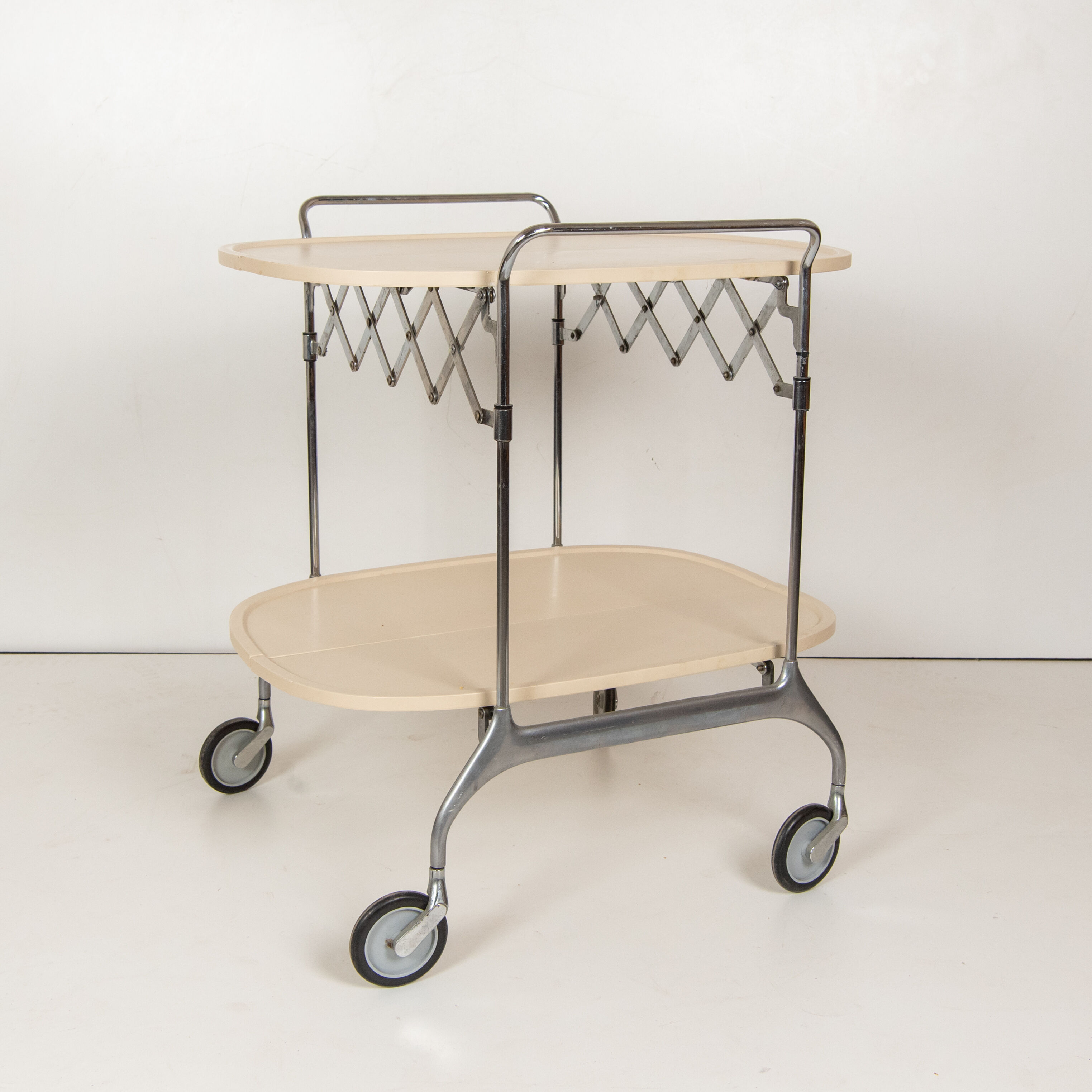 1980s Gastone Trolley cart. Antonio Citterio for Kartell