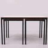 Tables gigognes Pastoe Cees Braakman ''Série Japon'' 1960 Hollande