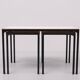 Pastoe nesting tables Cees Braakman ''Japan series'' 1960s Holland