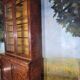 Large mahogany library from the Restoration period.