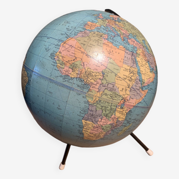 World Map, Globe Taride maps of 1969