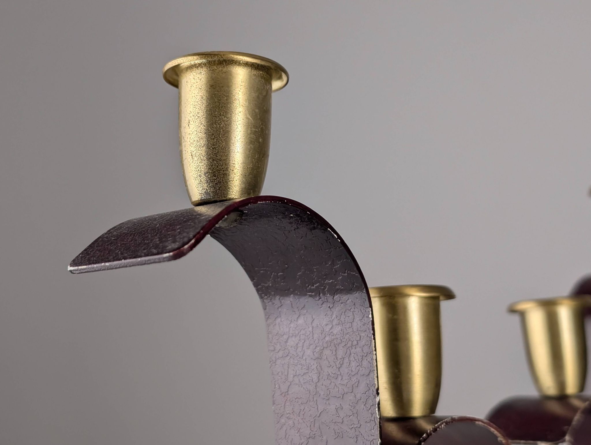 Art Deco Bronze Candelabra Pair by Karl Hagenauer, 1930s
