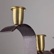 Art Deco Bronze Candelabra Pair by Karl Hagenauer, 1930s