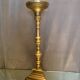 Large bronze candle pique eighteenth Louis XIV