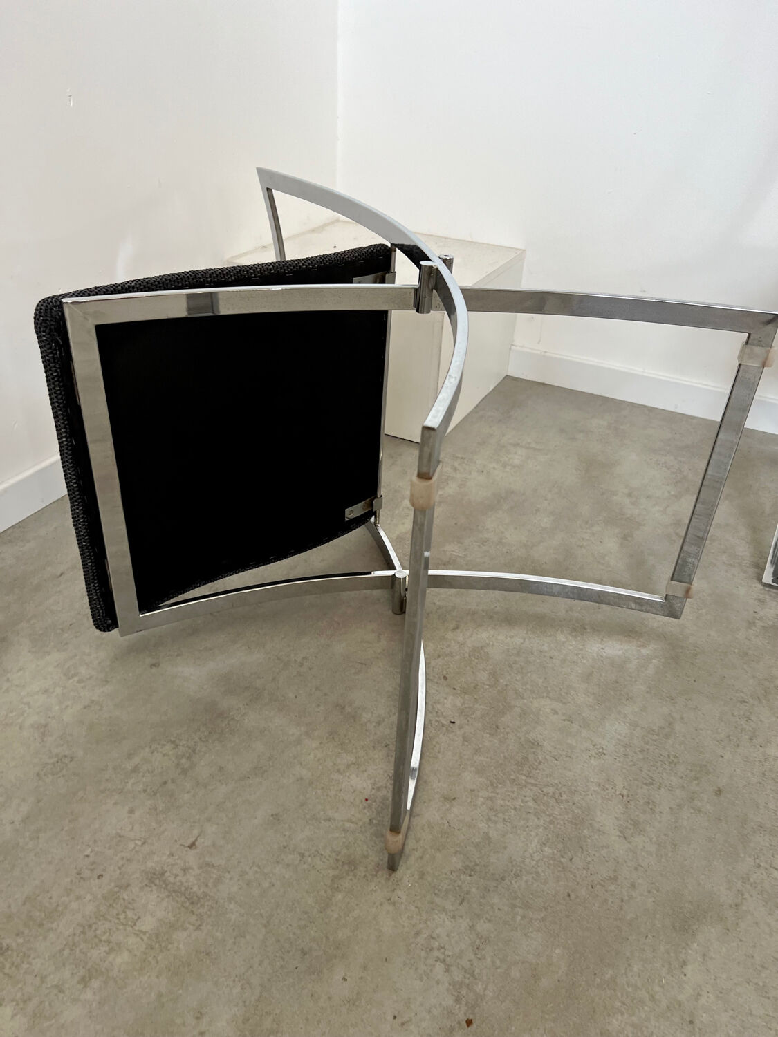 Table et 6 chaises pliante Luisa vintage design italien Marcelo Cuneo