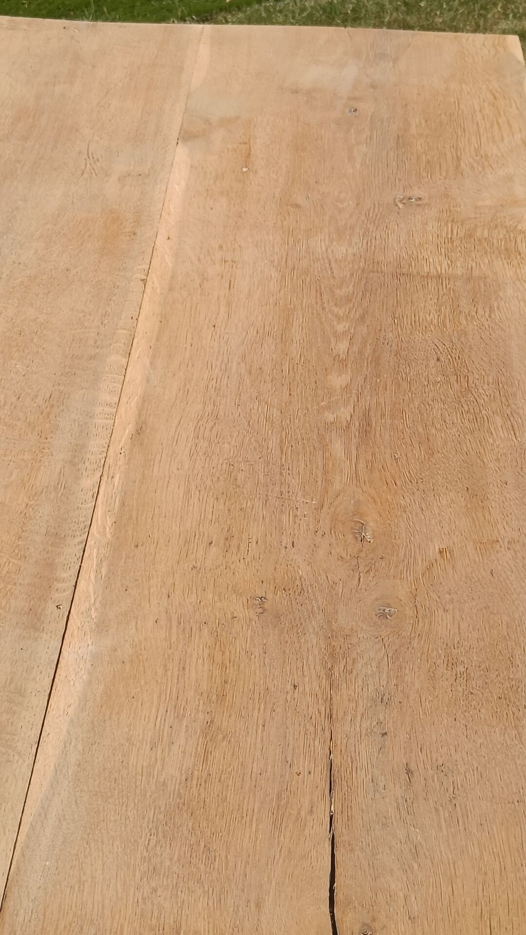 Oak farmhouse table