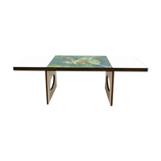 Vintage design coffee table denisco ‘abstract art’