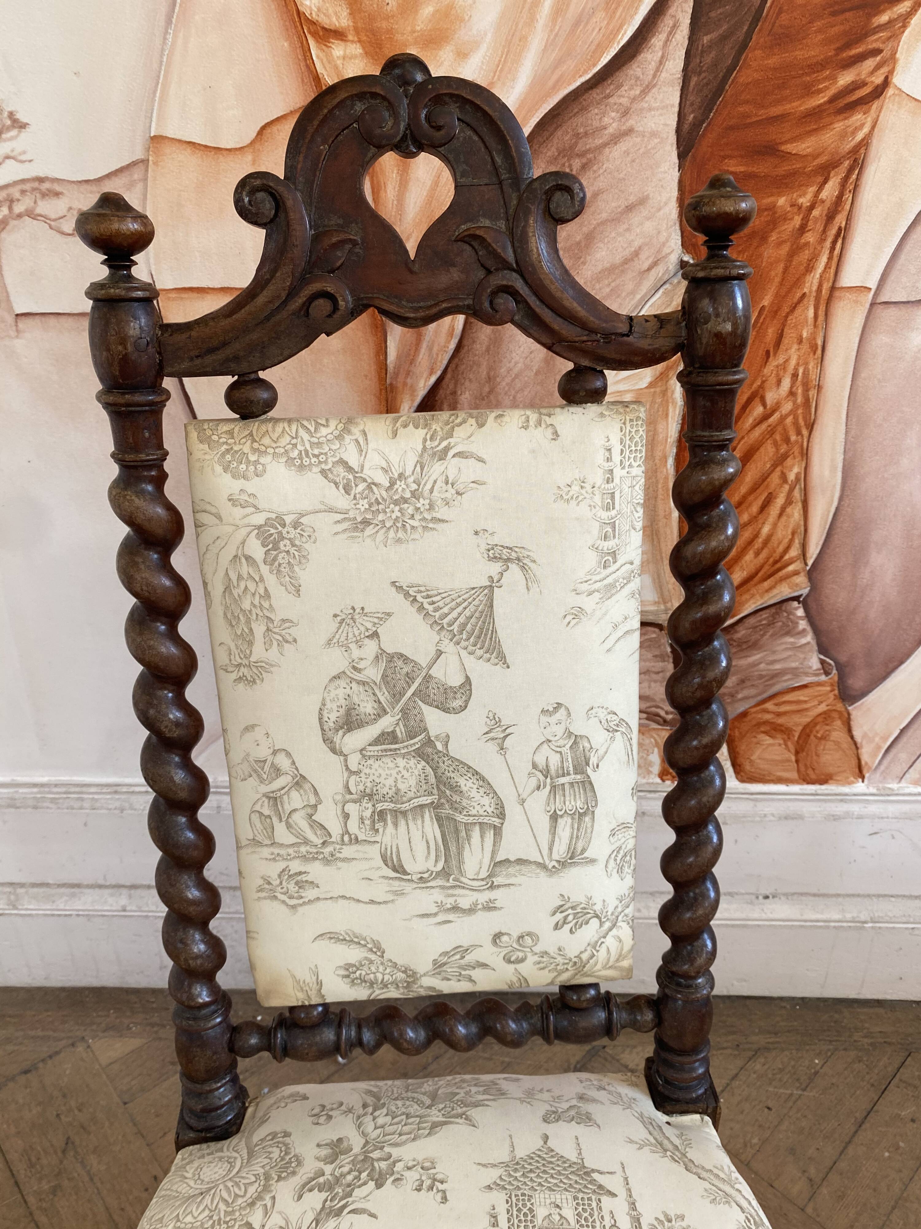 Napoleon 3 heating chair