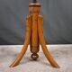 Swivel Chair for Children in Stained Beech, Thonet Style – Early 20th Century