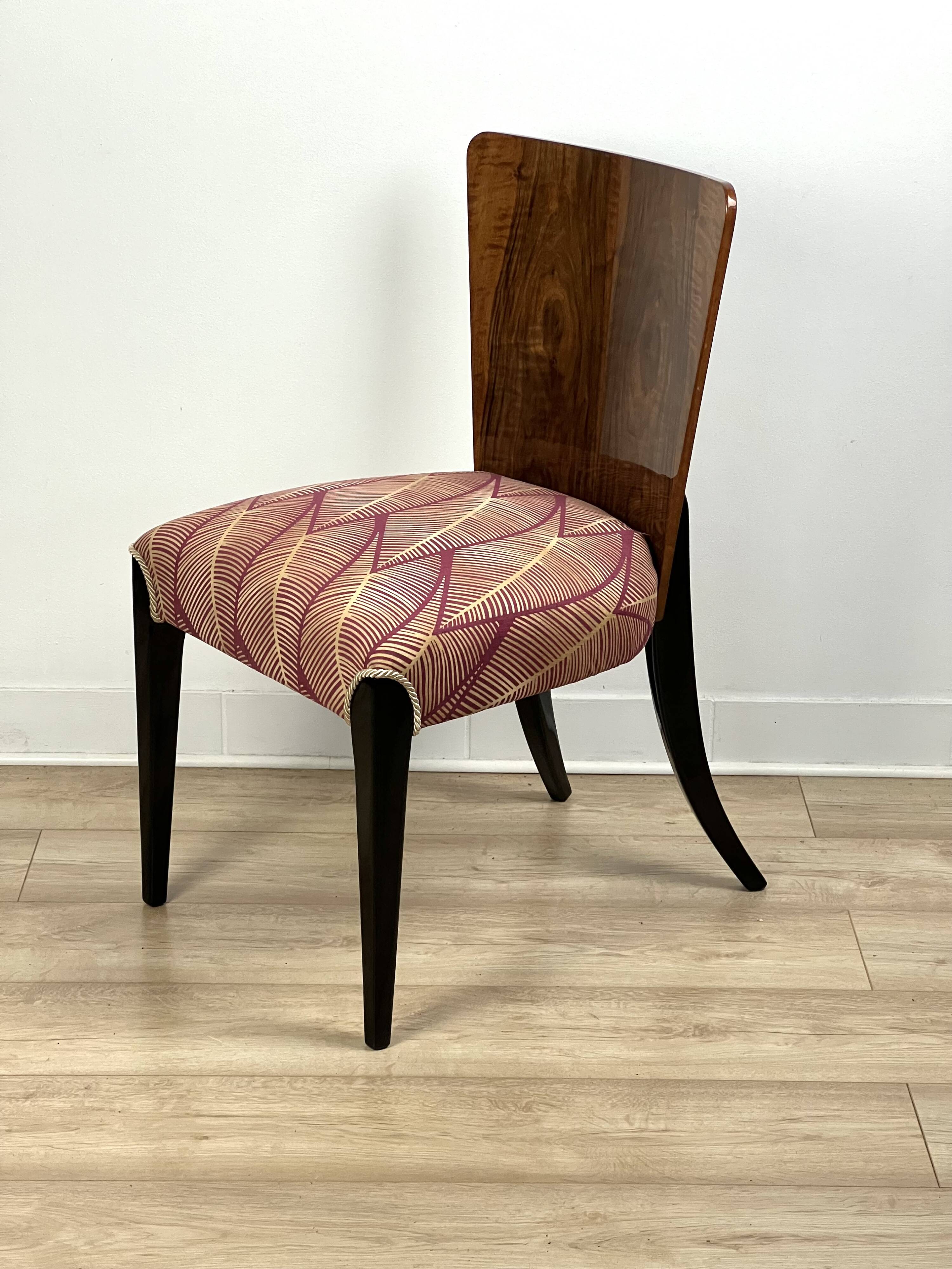 Replica of the Art Deco H-214 Chair by Jindřich Halabala