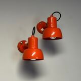 Space Age Orange Spotlights Made in Italy, 70s