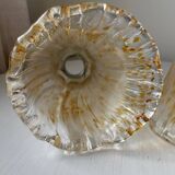 Blown glass lampshades