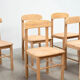 Set of six Scandinavian dining chairs by Rainer Daumiller