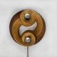 Mid Century Brutalist Ceramic Wall Lamp, 1960s