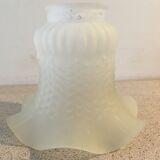 Tulip lampshade in glass paste