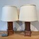 2 Handmade Ceramic Bedside Lamps Italy Unique Piece Studio D