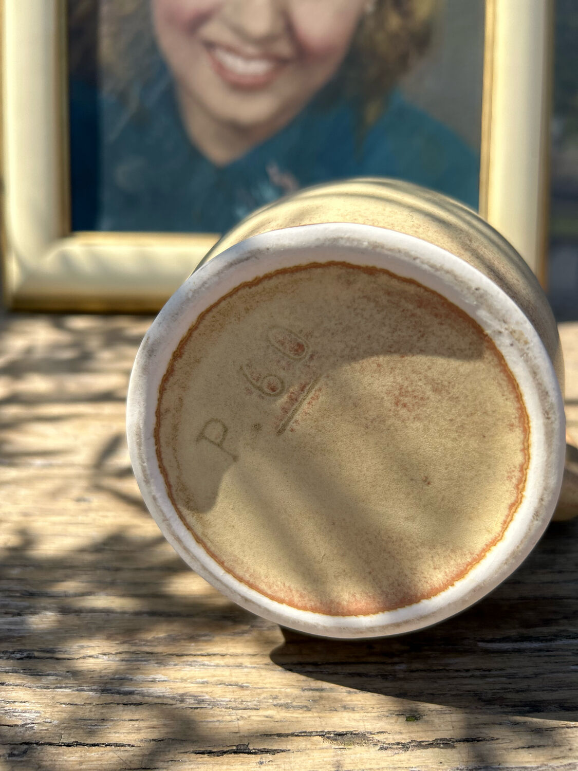 Vintage ceramic pitcher