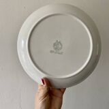 Set of 6 Moulin des Loups fish flat plates