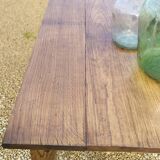Farm table in sold oak